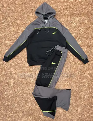 Nike Two-Tone Hoodie Tracksuit - Premium Quality