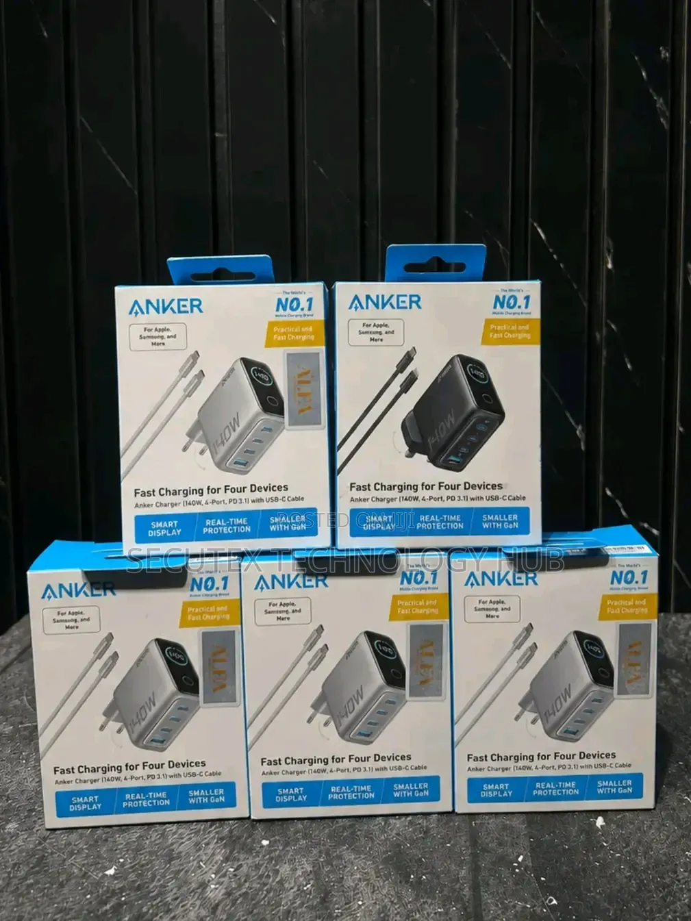 Anker 140W Prime Fast Charger – USB-C GaN Charger