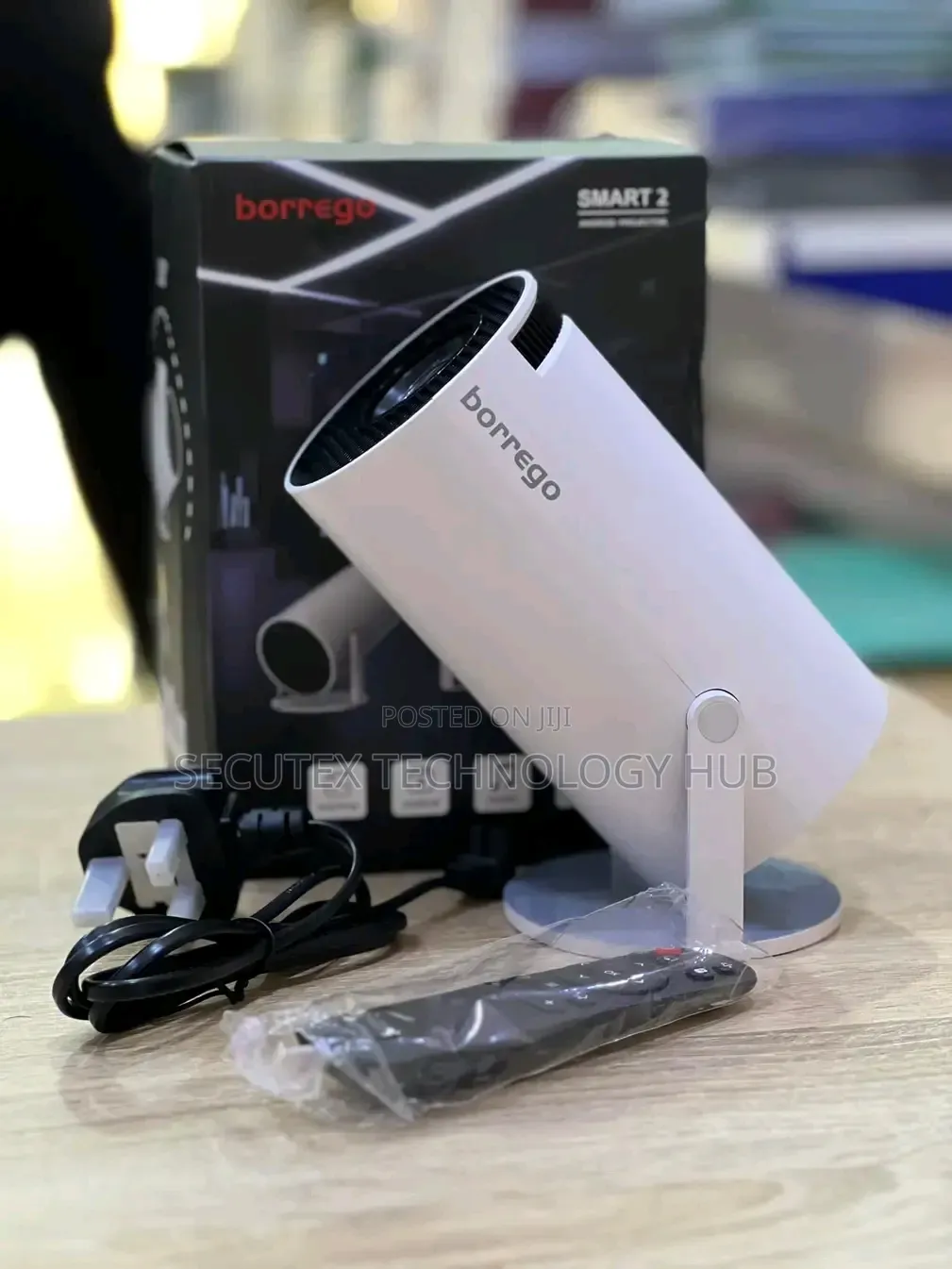 Borrego Smart 2 Android Mini Projector – Portable HD Projector
