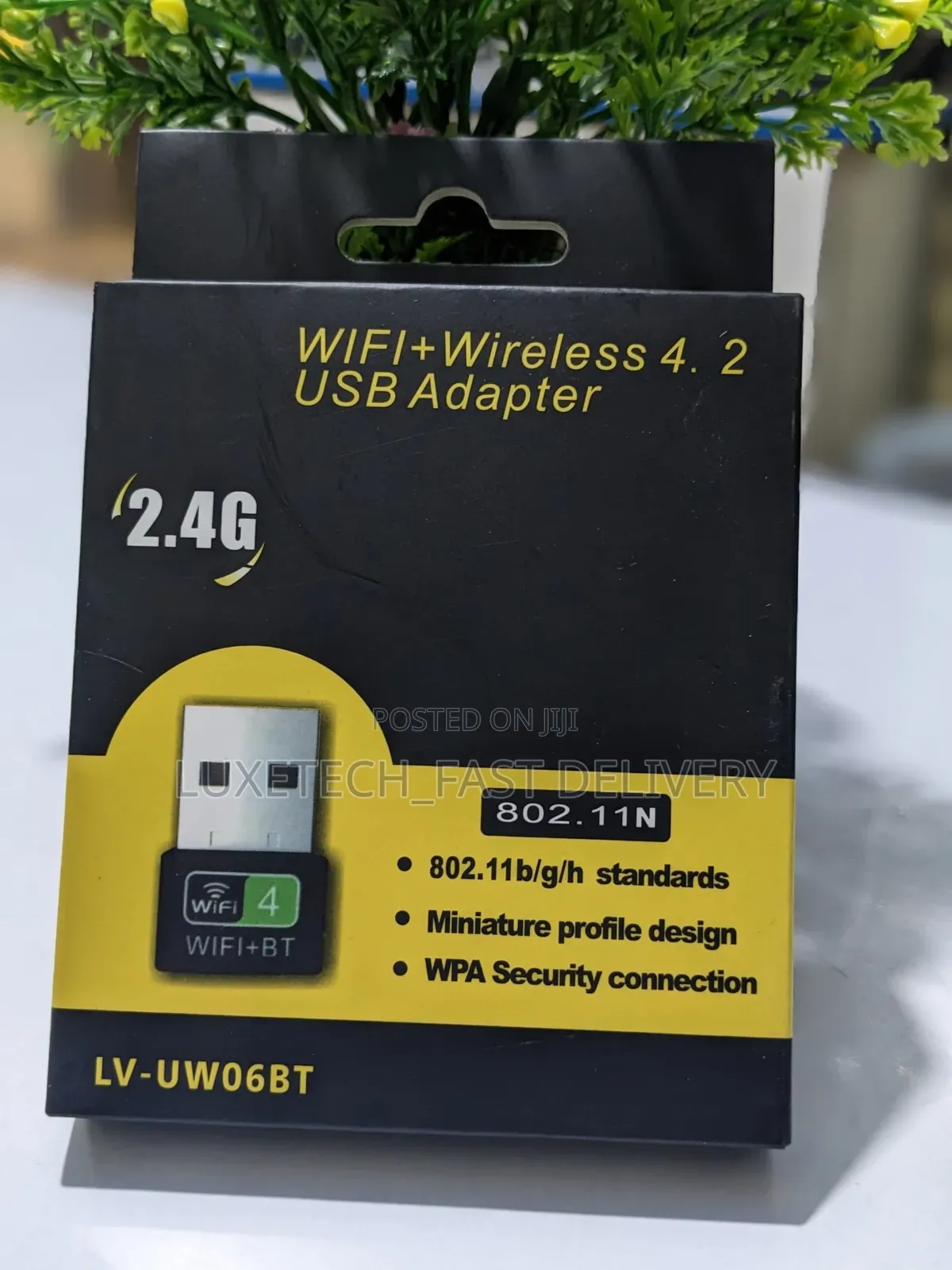 Mini USB Wi-Fi + Bluetooth 4.2 Adapter – Wireless Nano Dongle for PC