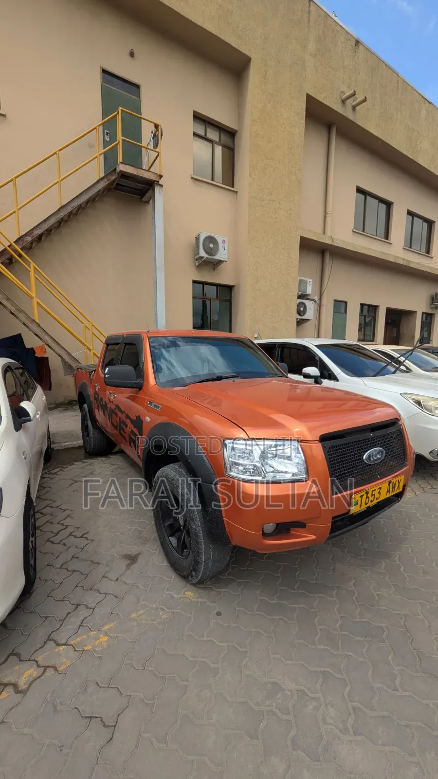Ford Ranger 2008 Orange