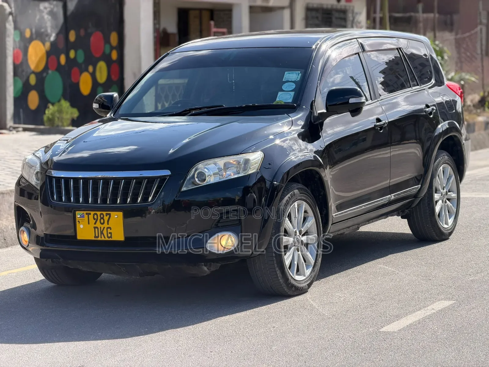 Toyota Vanguard 2011 Black