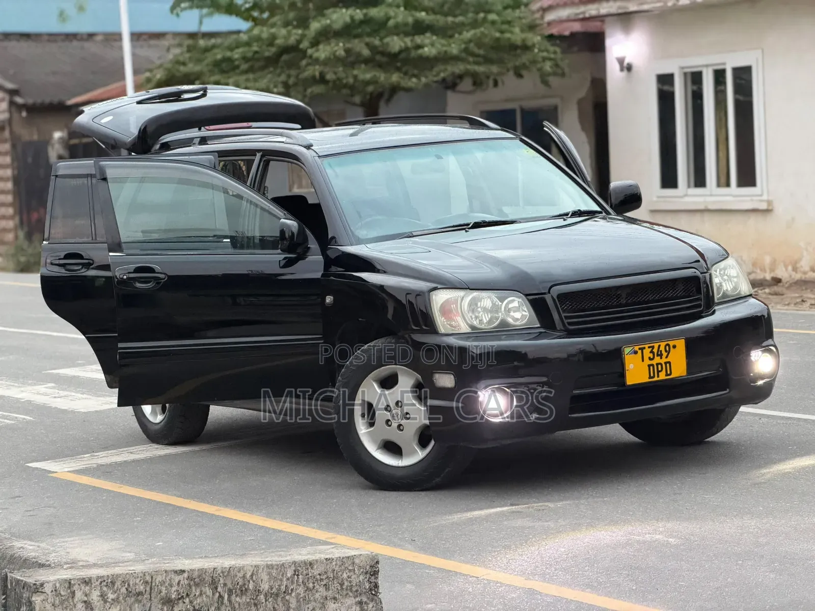 Toyota Kluger 2003 Black