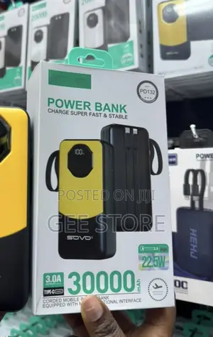 A Sovo 30,000mAh Power Bank