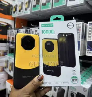 A Sovo 10000mAh Super Fast Charging Power Bank (Model PD-12)