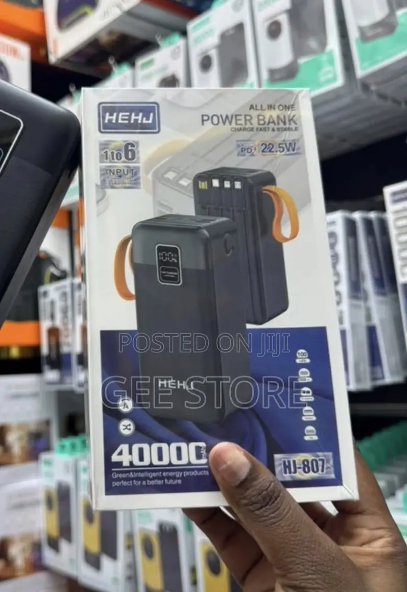 HEHJ HJ-807 All-in-One Power Bank Wit40,000mAh Capacity