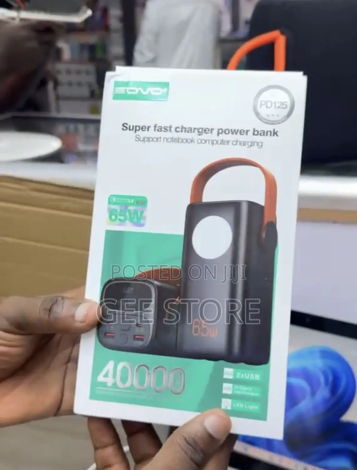 Sovo Powerbank 40000mAh Superfast Charger