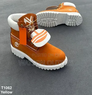 Men's Leather Shoes or Boots With BRAND NEW DESIGN AROUND NECK