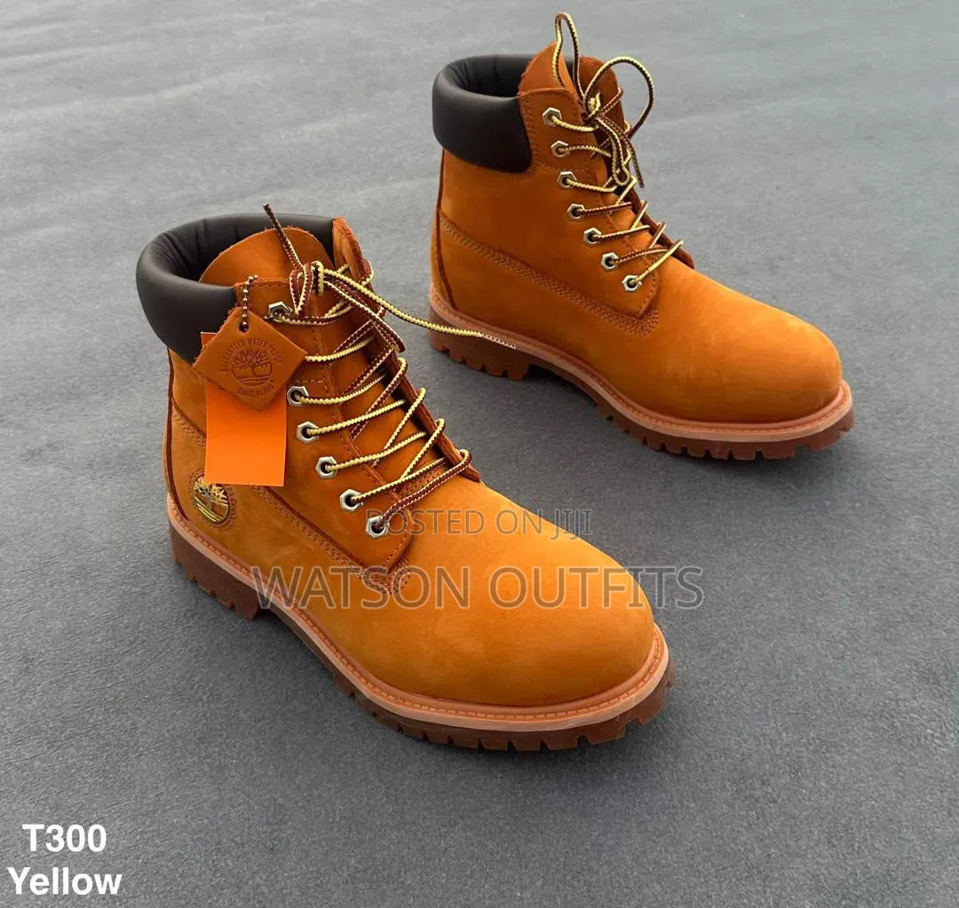 Men's Leather Shoes or Boots With BRAND NEW DESIGN AROUND NECK