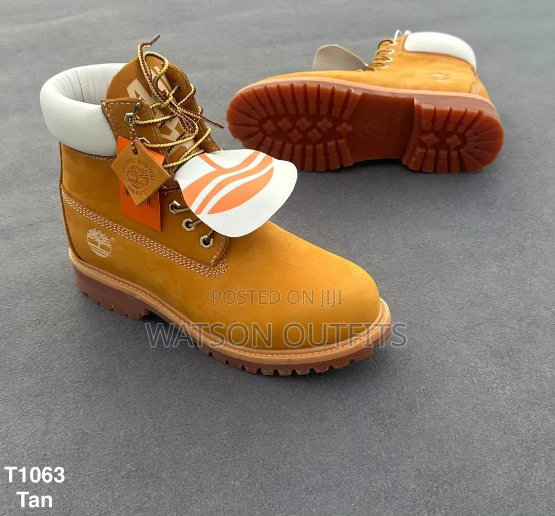 Men's Leather Shoes or Boots With BRAND NEW DESIGN AROUND NECK