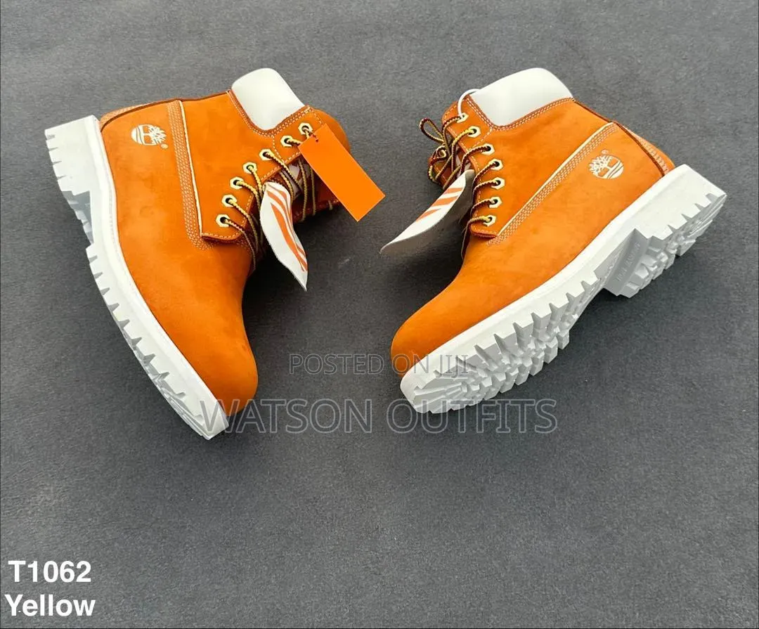 Men's Leather Shoes or Boots With BRAND NEW DESIGN AROUND NECK