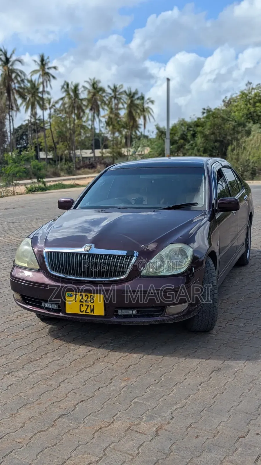 Toyota Brevis 2004 Burgundy