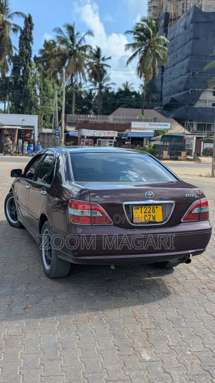 Toyota Brevis 2004 Burgundy