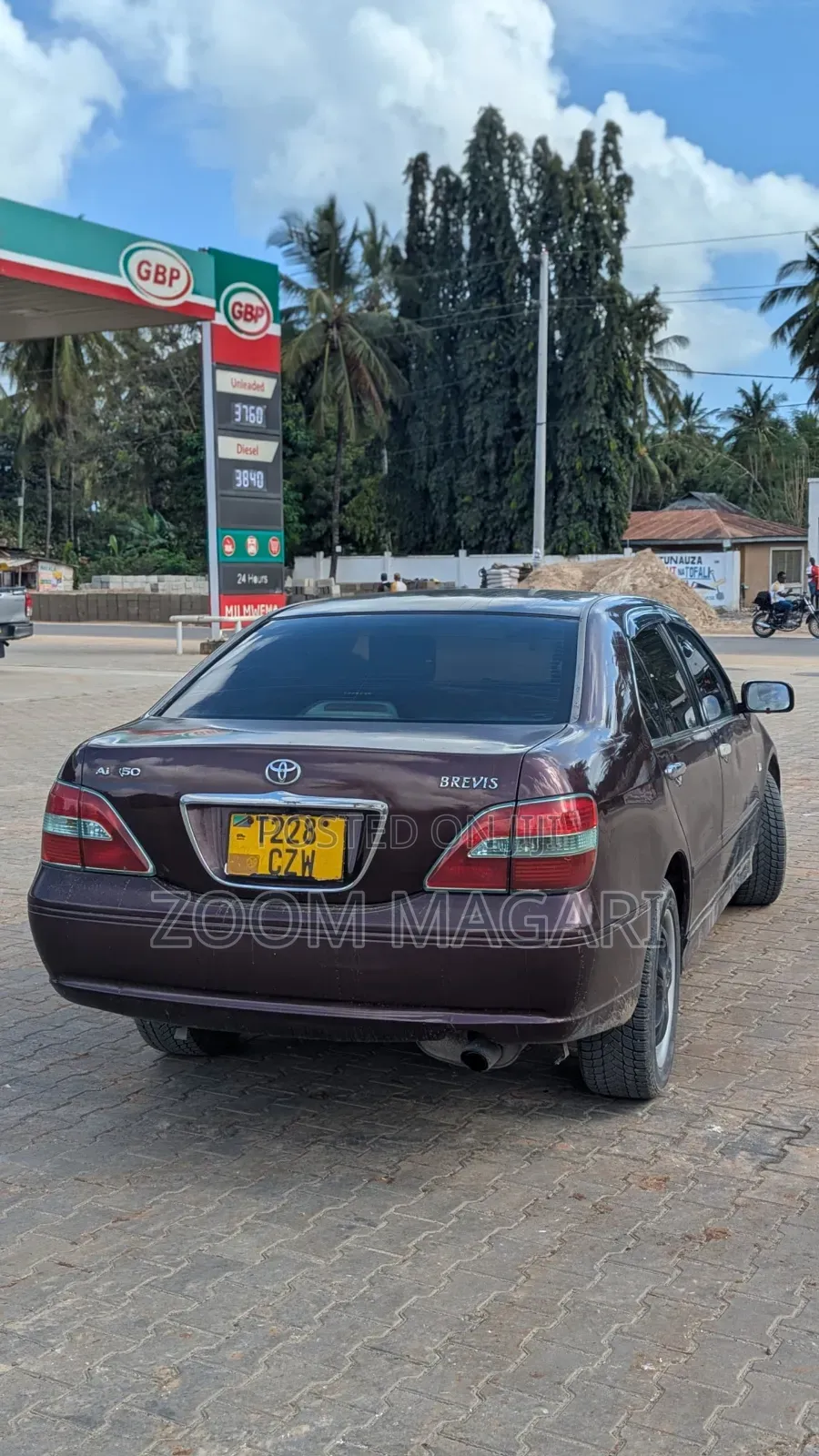 Toyota Brevis 2004 Burgundy