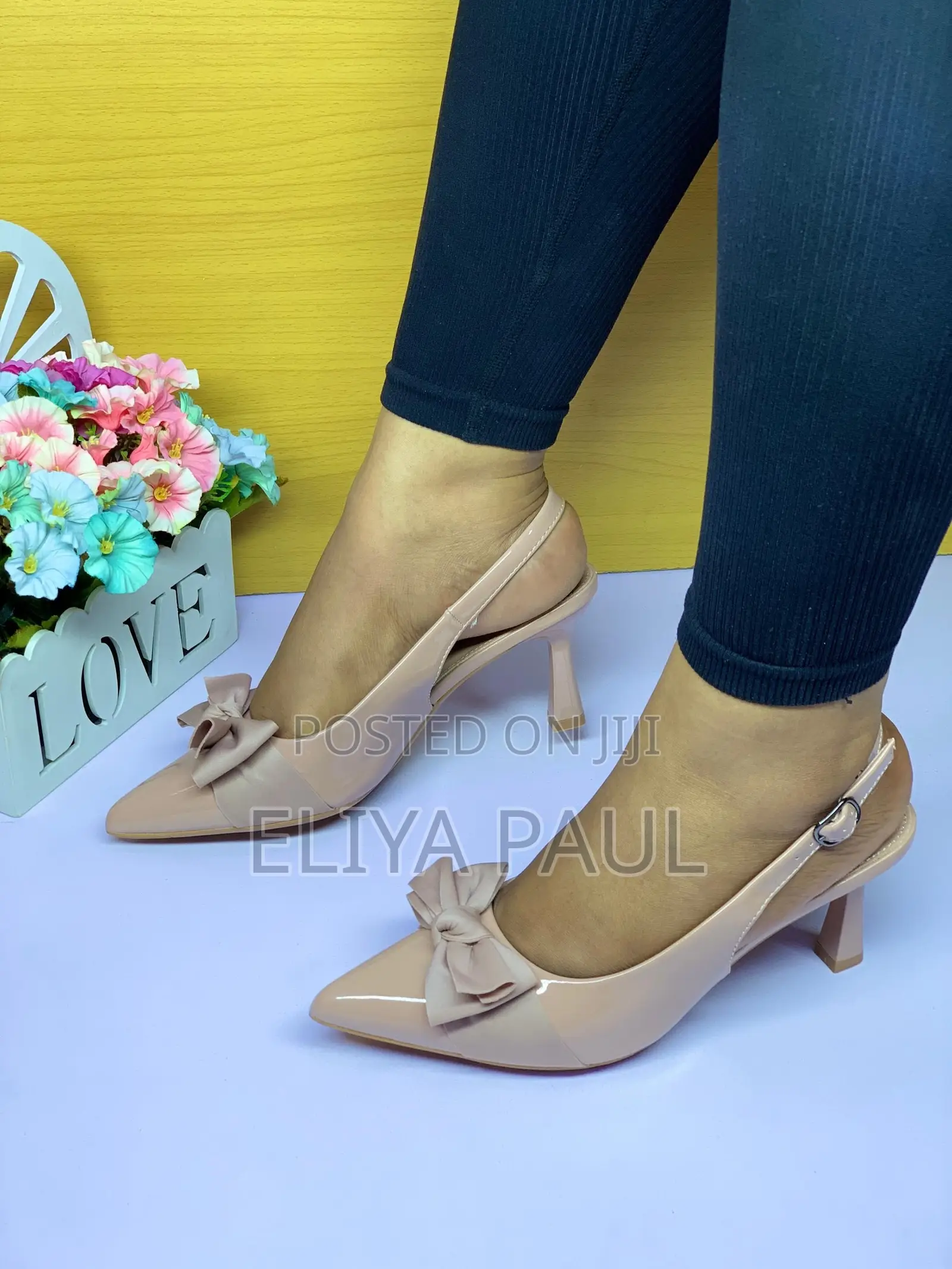 Viatu Vya Mid Heel Slingback