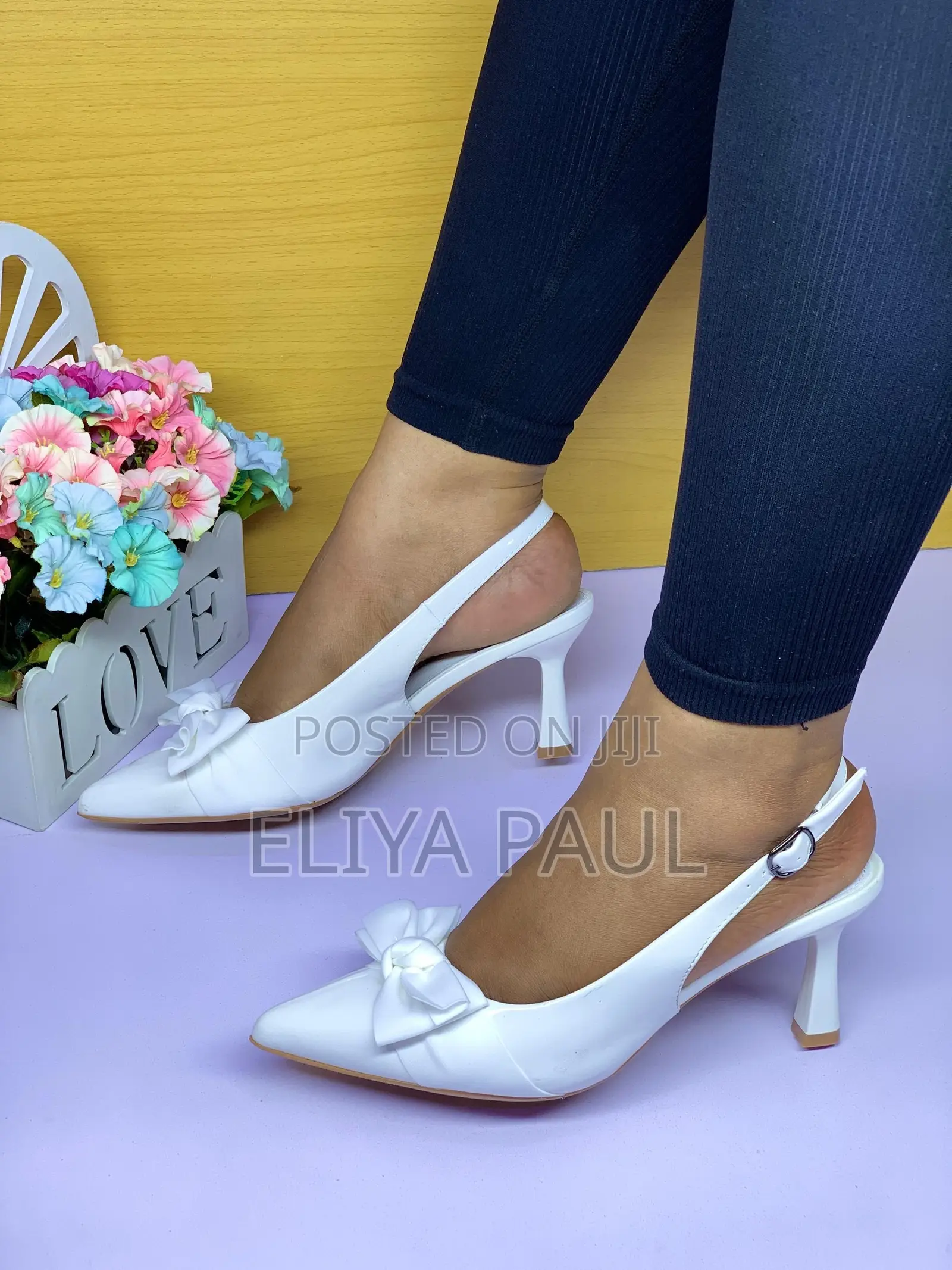 Viatu Vya Mid Heel Slingback