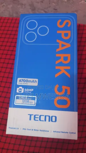 New Tecno Spark 50 128 GB