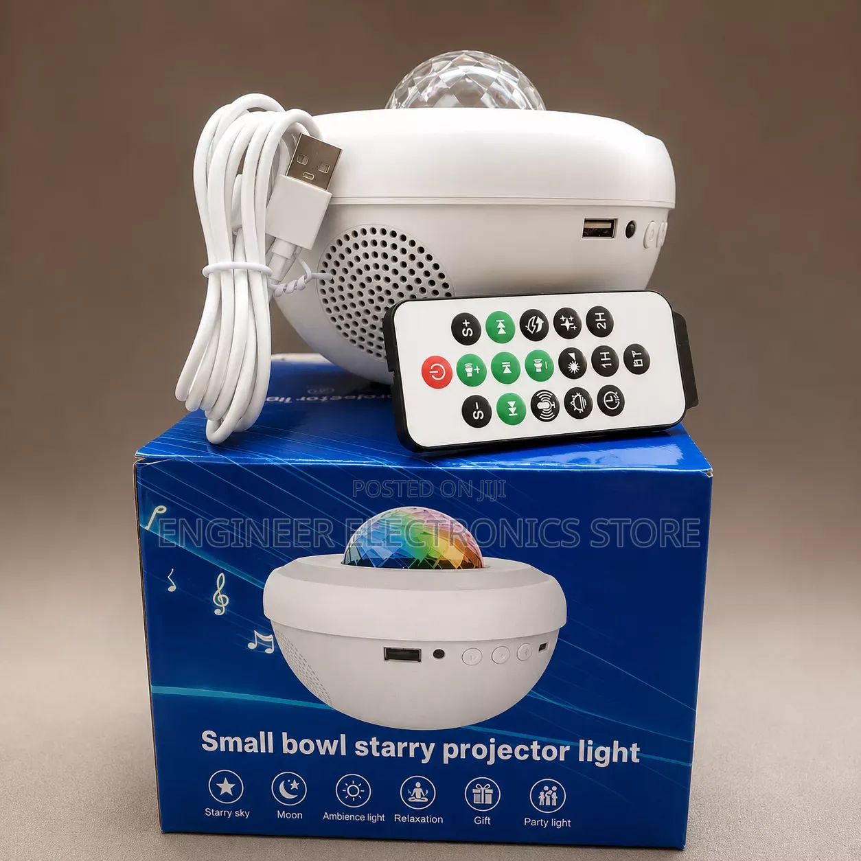 Small Bowl Starry Projector Light