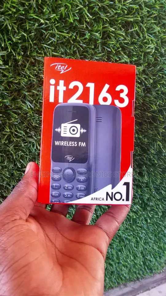 New Itel it2163 Black