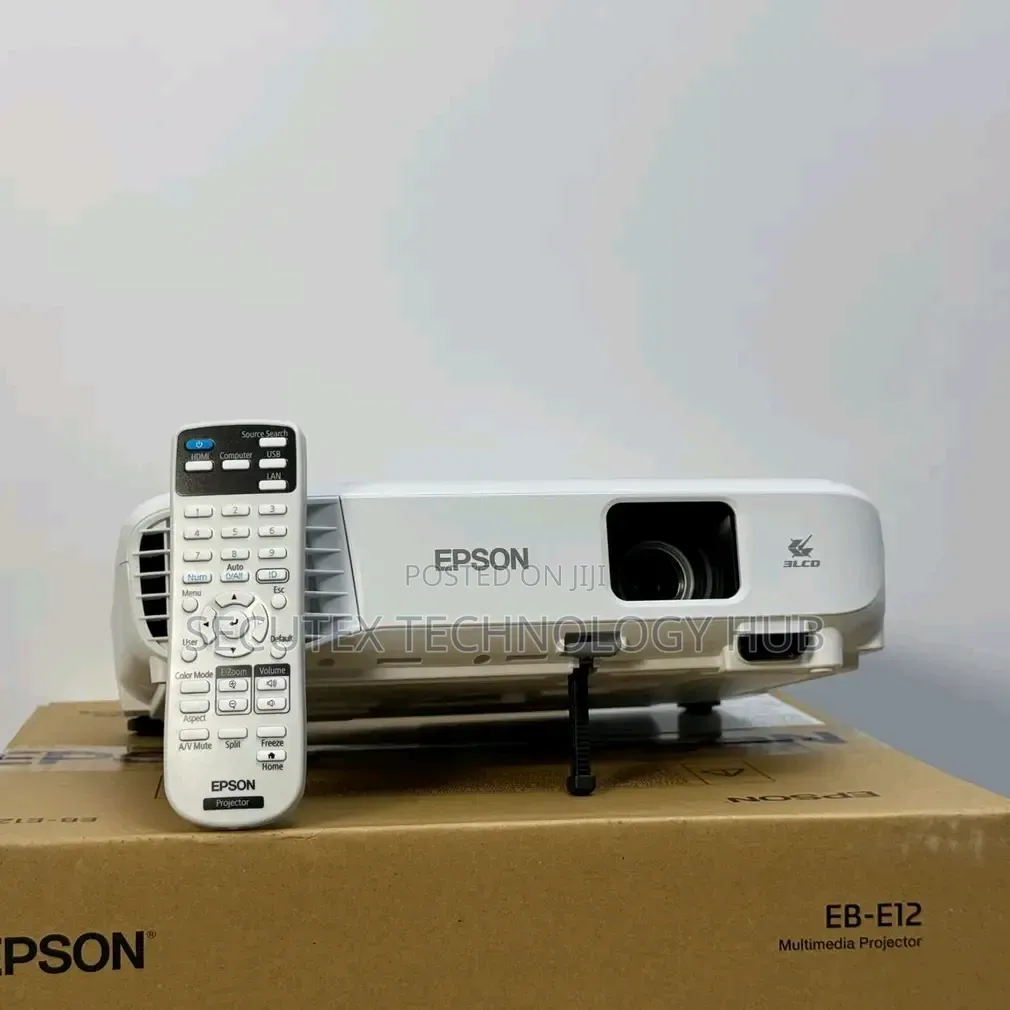 Epson EB-E12 XGA 3,600 Lumens Projector