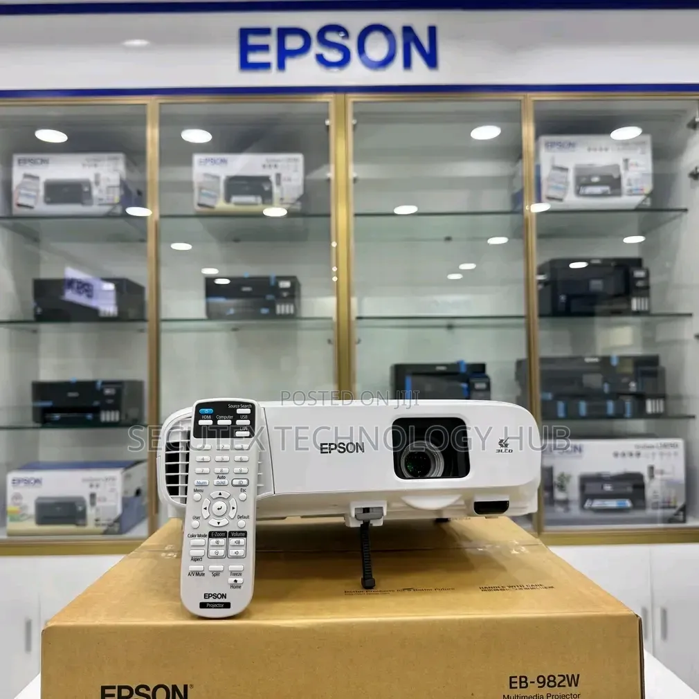 Epson EB-982W WXGA 4,200 Lumens Projector