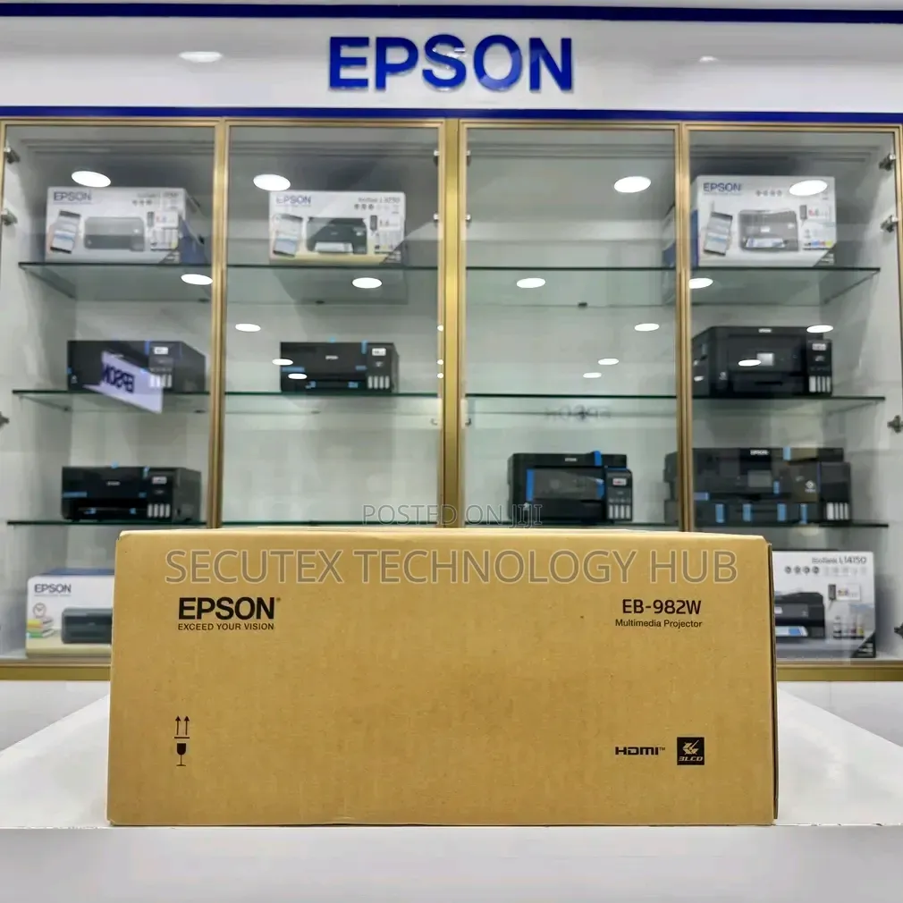 Epson EB-982W WXGA 4,200 Lumens Projector