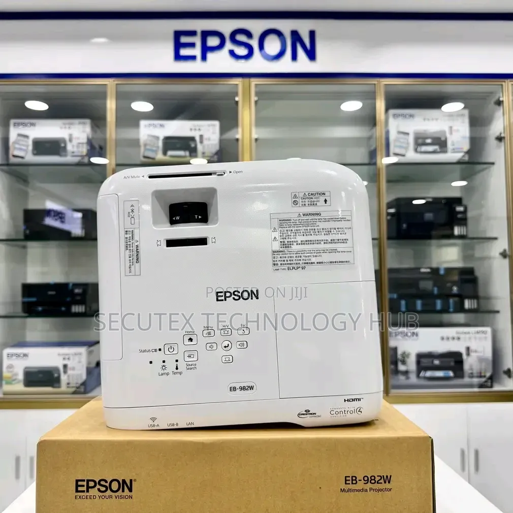 Epson EB-982W WXGA 4,200 Lumens Projector