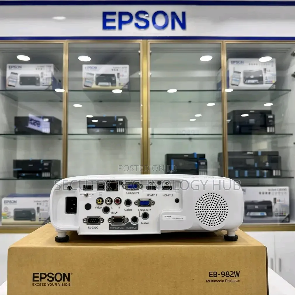 Epson EB-982W WXGA 4,200 Lumens Projector