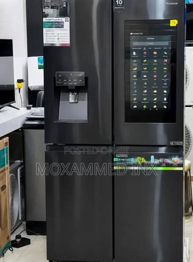 Hisense French Door Fridge 538LH750F SB-IDLSv 2 Years warrantyV