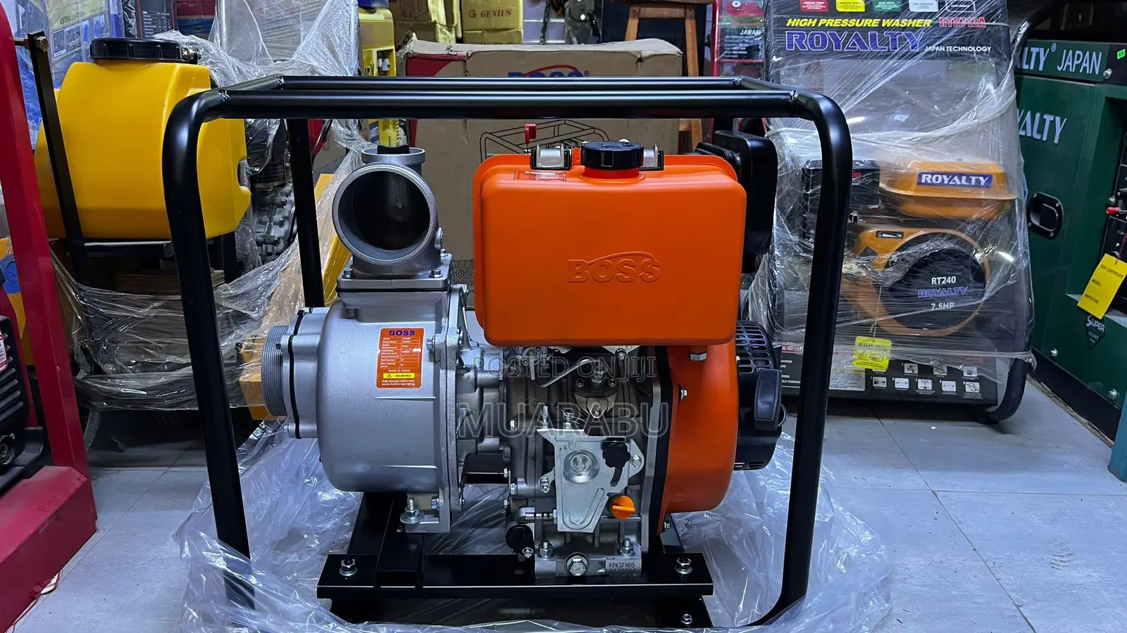 Boss Diesel Water Pump 4”