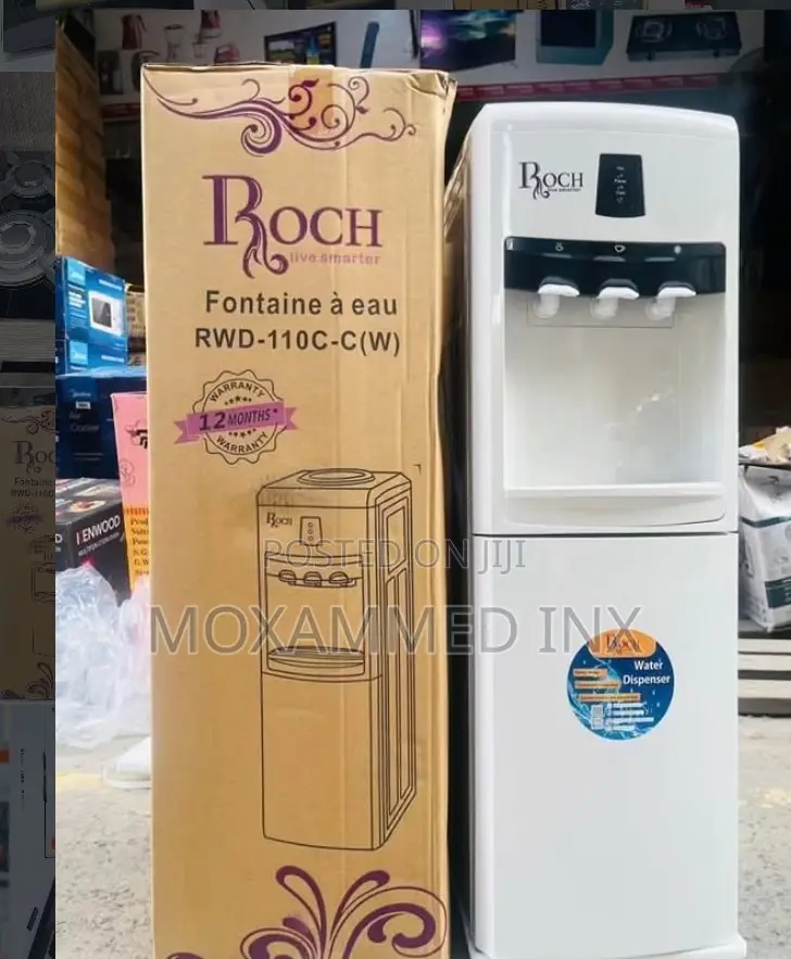 Roch Water DispenserWith Fridge• 1 Year warrantyFree Delivery (Usafiri