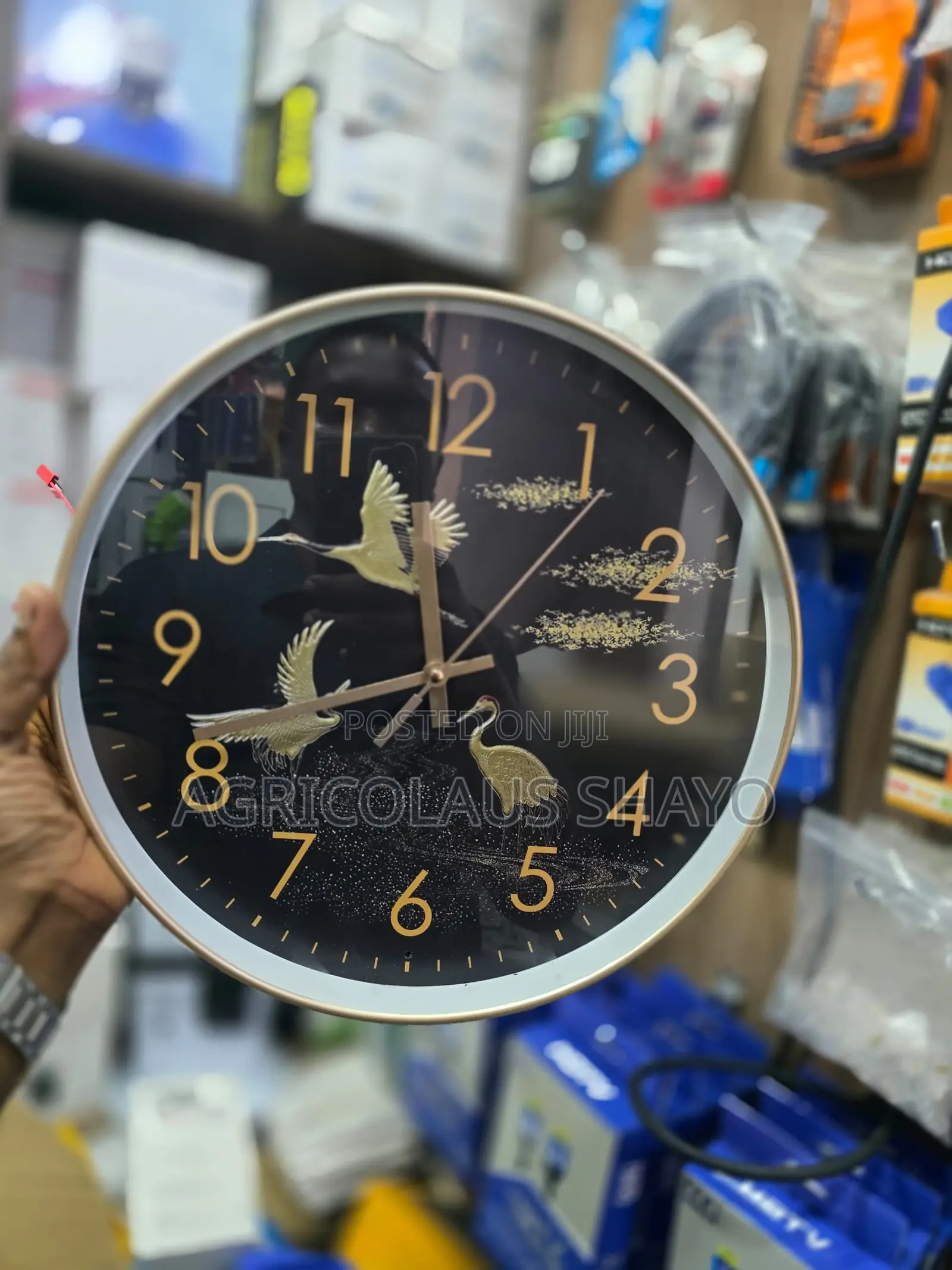 Hidden Wall Clock Spy Camera