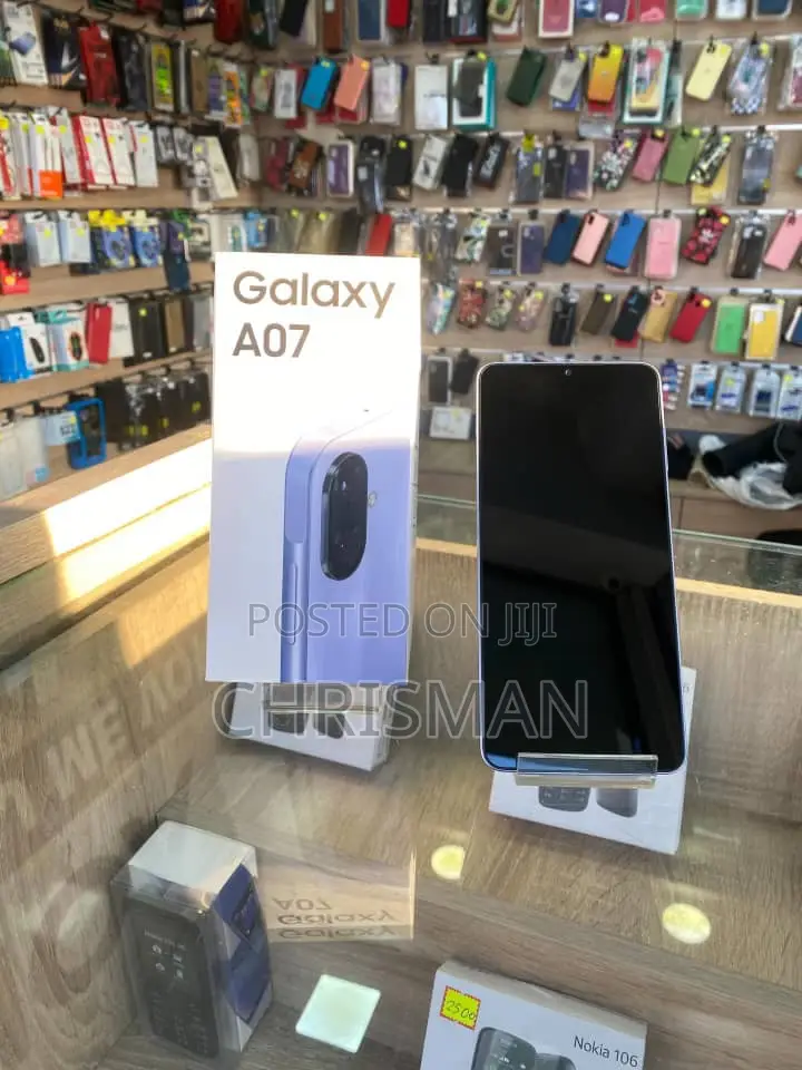 New Samsung Galaxy A07 4G 128 GB Blue