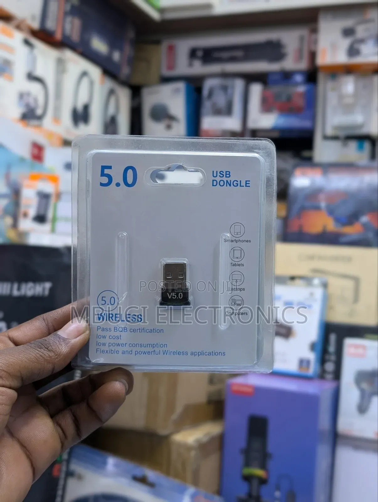 5.0 Bluetooth Dongle for Computers