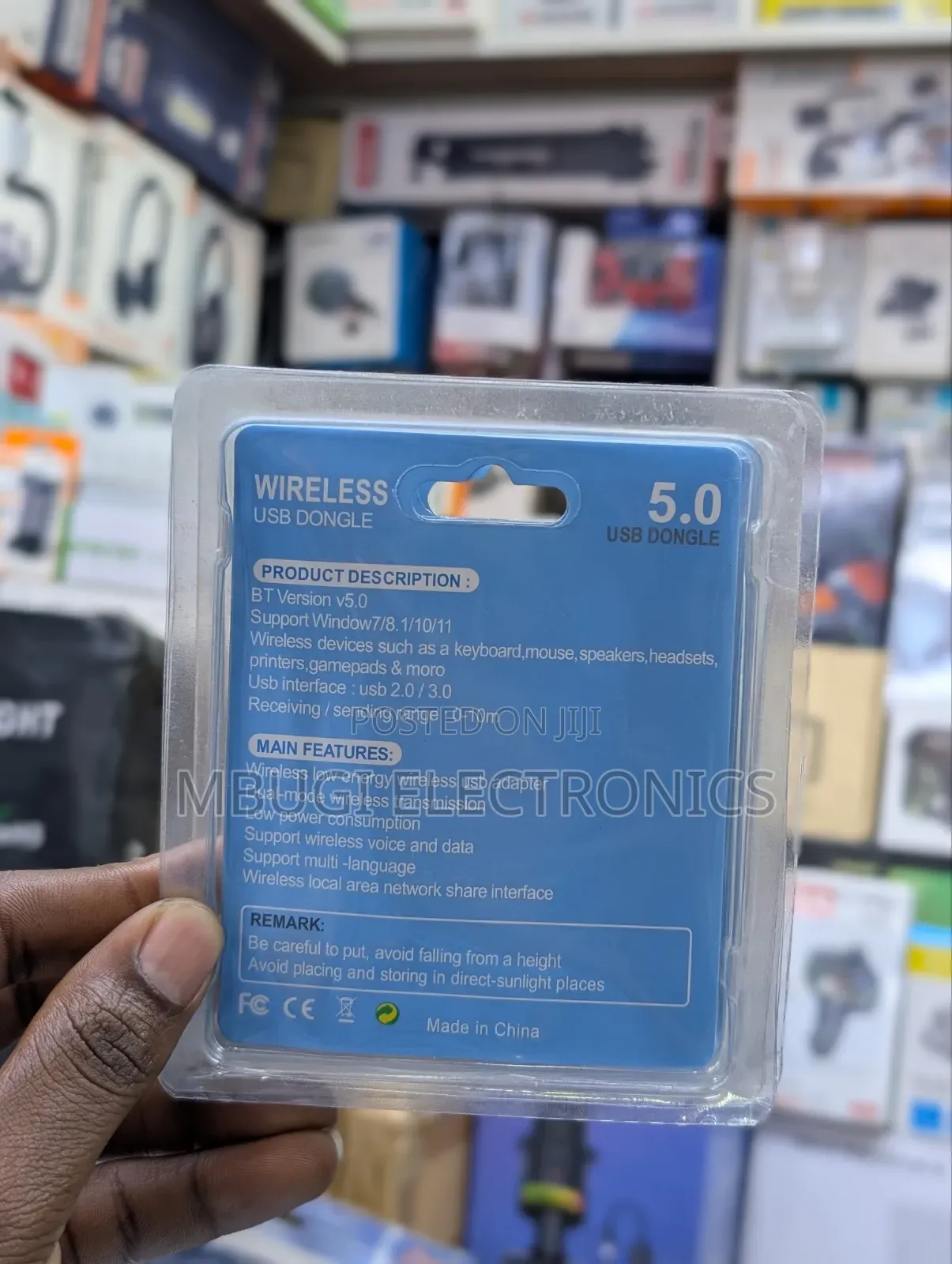 5.0 Bluetooth Dongle for Computers