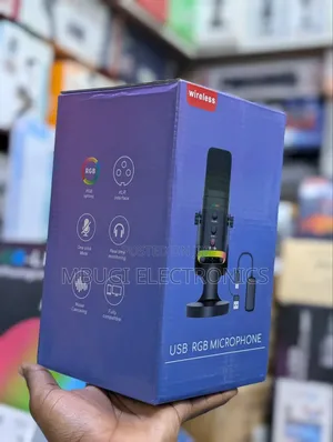 Wireless USB Microphone for Podcast - Supports XLR