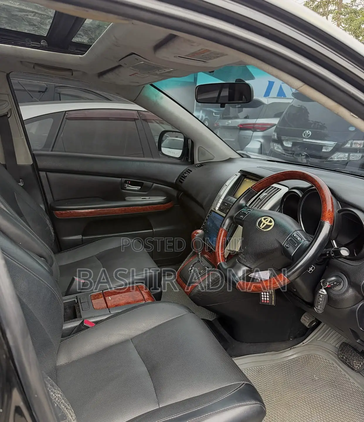Toyota Harrier 2.4 2008 Black