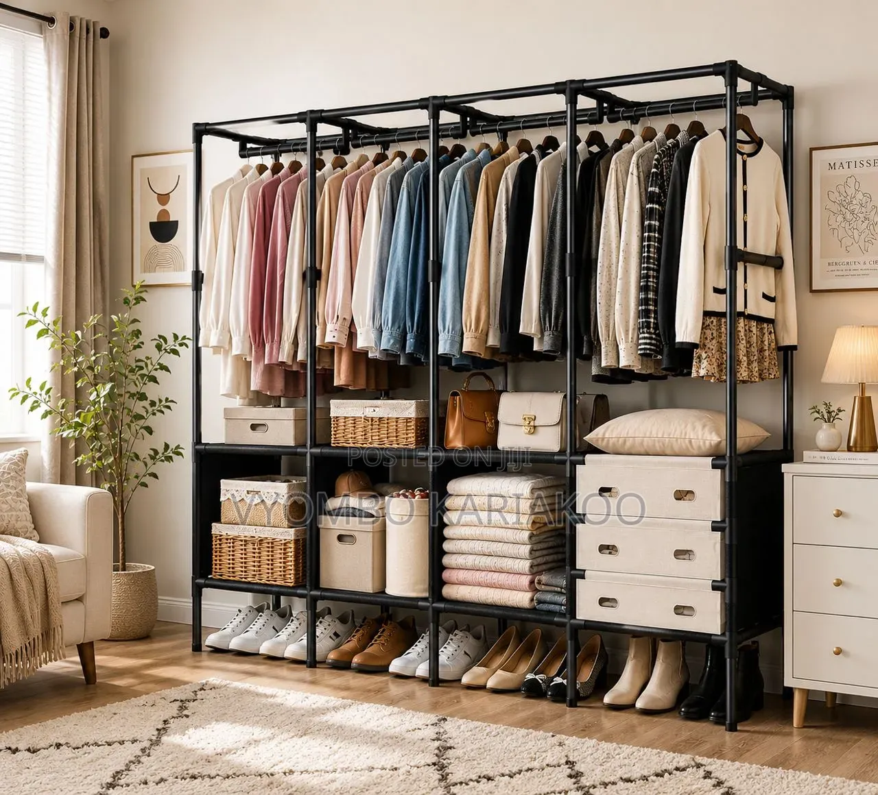 Kabati La Nguo La Wazi (Multi-Function Clothes Wardrobe Organizer)