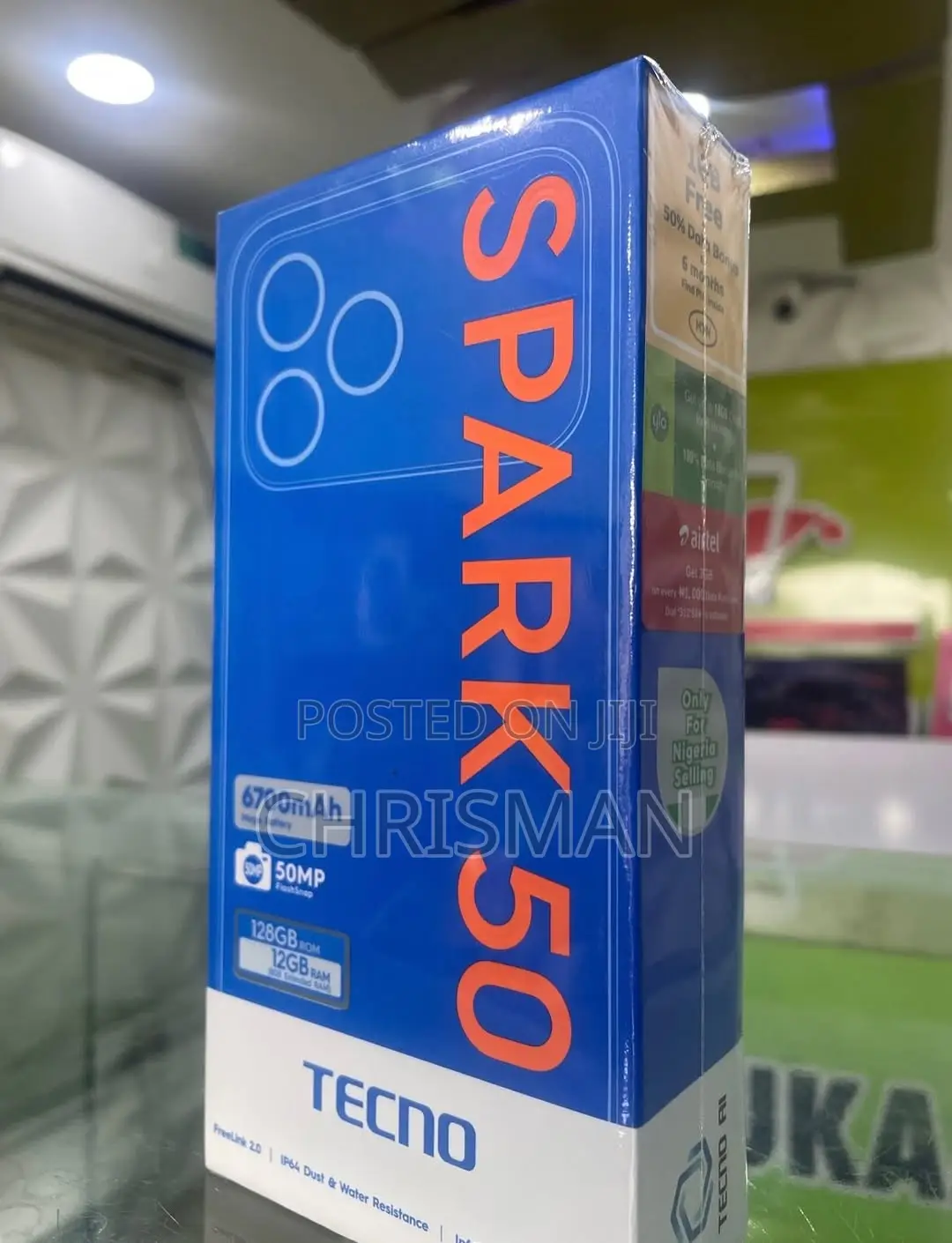 New Tecno Spark 50 128 GB Green