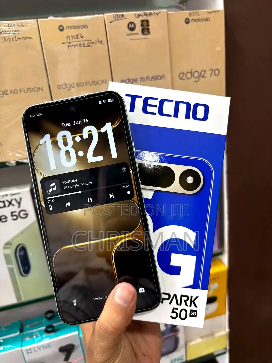 New Tecno Spark 50 128 GB Green