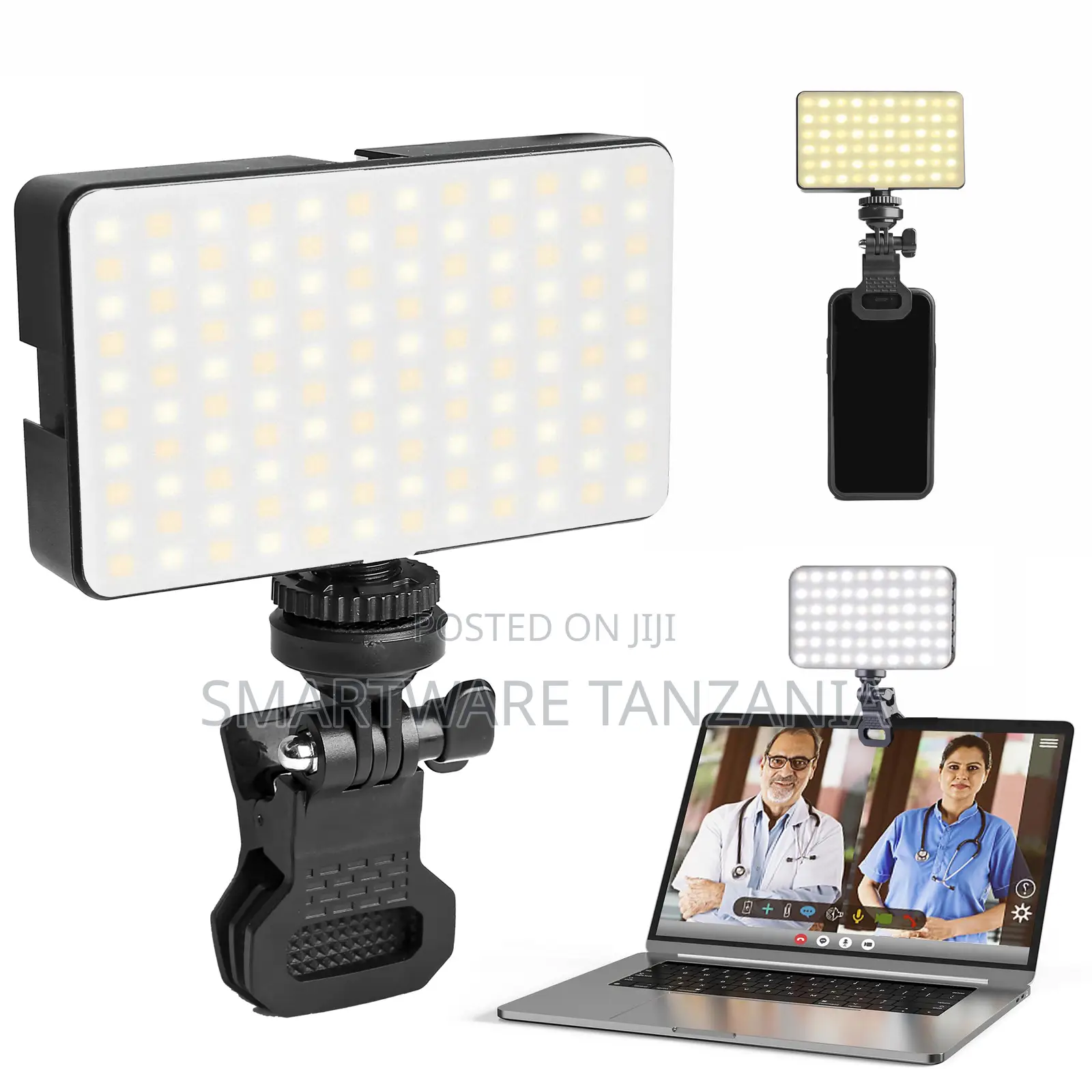 Plokama LED Light 2000mAh, 2700- Color Temperature Clip-on Design