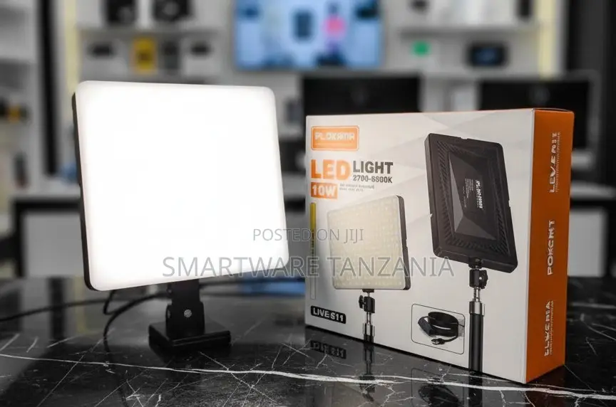 Plokama LED Light - Adjustable Brightness for Photography