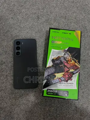 New Infinix Hot 60 Pro+ 256 GB Black