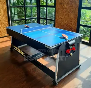 4in 1 Rotating Pool Table,Air Hockey,Tennis Table and Dining Top