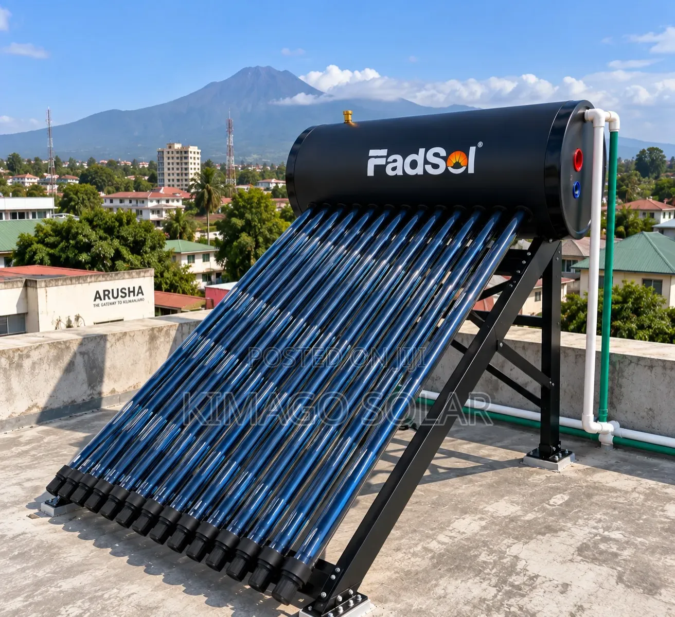 Solar Woter Heater 150L Mikoani Tunatuma