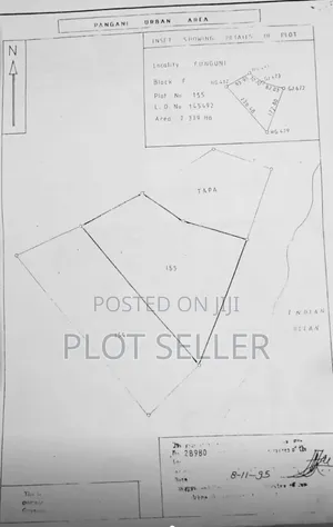 Pangani a Beachfront Area for Sale