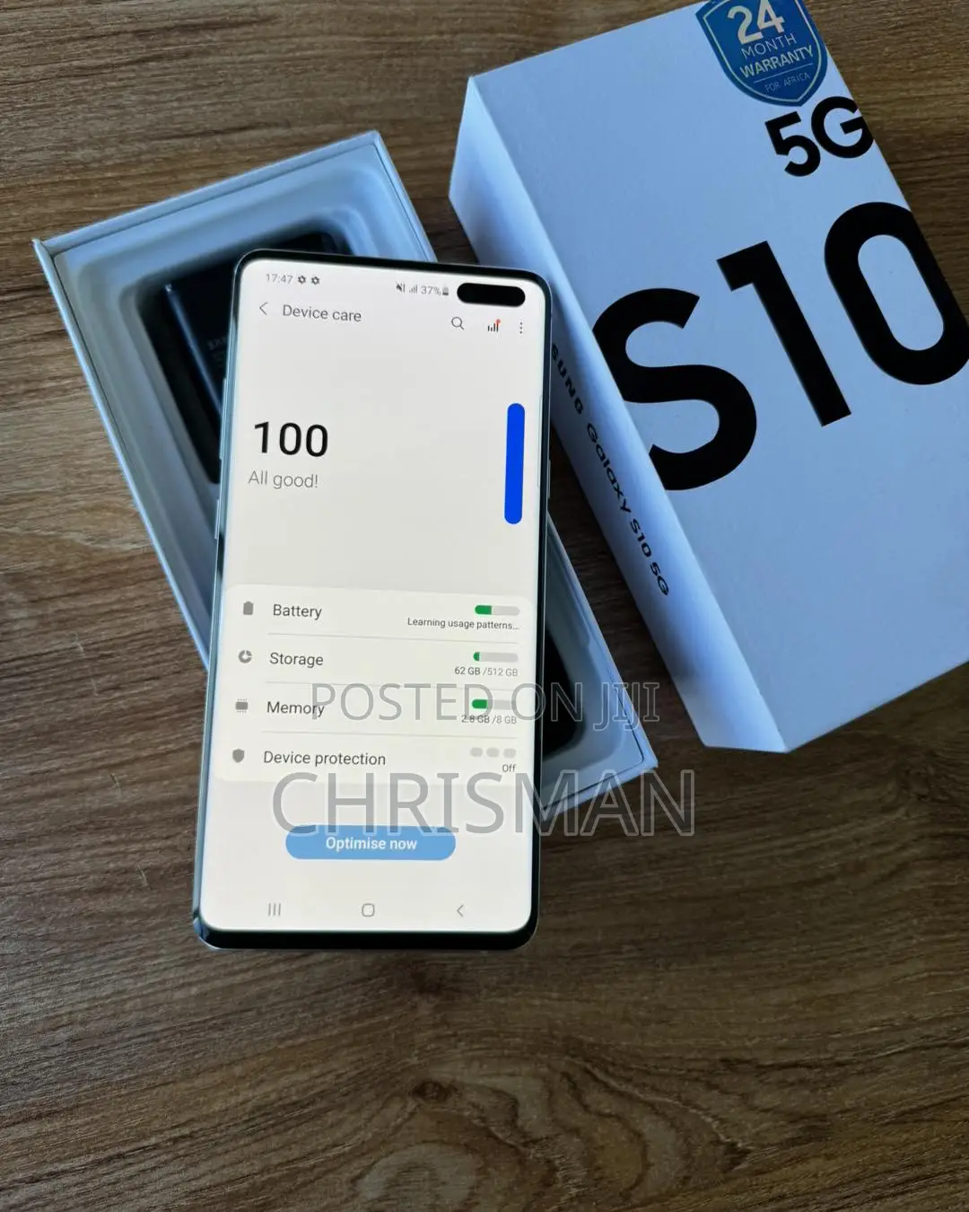 New Samsung Galaxy S10 5G 512 GB White