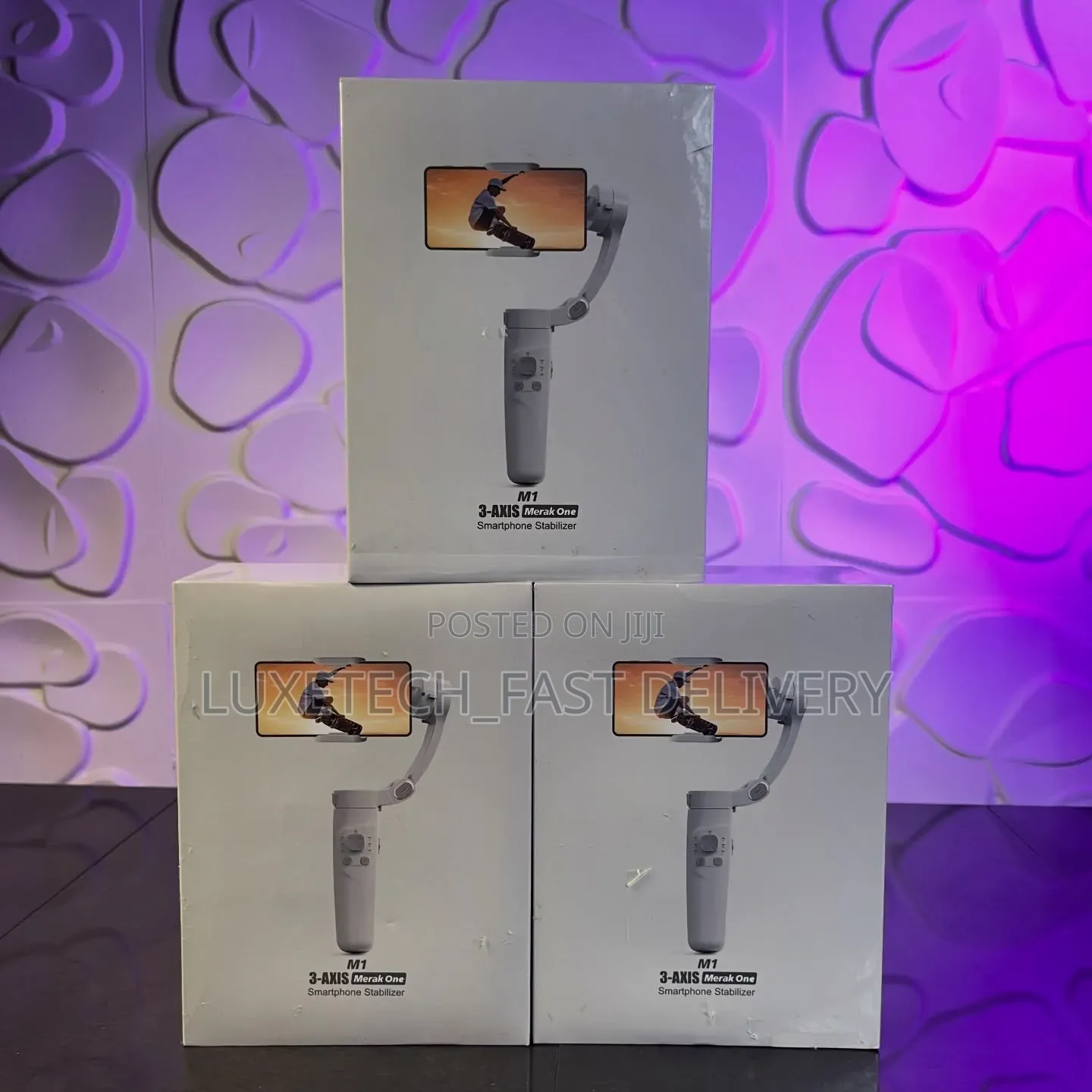 Merak One M1 3-Axis Gimbal Stabilizer – Foldable for Smartphone Videos