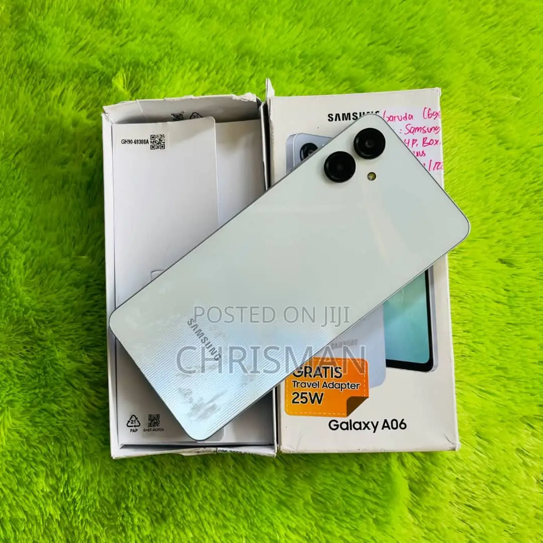 New Samsung Galaxy A06 128 GB White