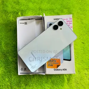 New Samsung Galaxy A06 128 GB White